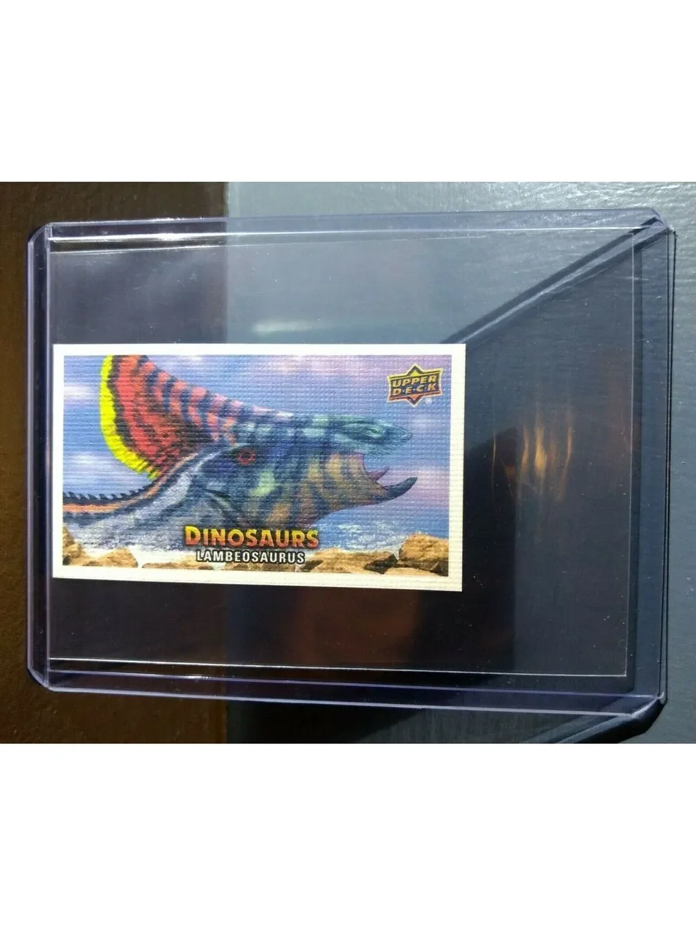 2015 Upper Deck Dinosaurs Canvas Mini Lambeosaurus #52 Trading Card